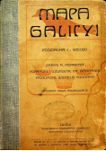 Mapa Galicyi Podziałka 1 : 600.000