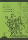 Kazania o naukach tajemnych