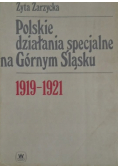 Polskie działania specjalne na Górnym śląsku 1919 1921
