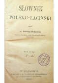 Słownik polsko łaciński 1866 r.