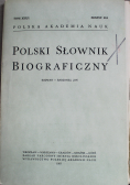 Polski Słownik Biograficzny Zeszyt 124 Tom XXX