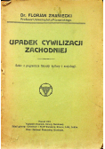 Upadek Cywilizacji Zachodniej 1921 r.