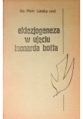 Eklezjogeneza w ujęciu Leonarda Boffa