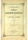Siedem grzechów głównych 1901 r