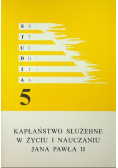 Kapłaństwo służebne w życiu i nauczaniu Jana Pawła II