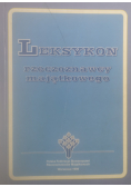 Leksykon rzeczoznawcy majątkowego
