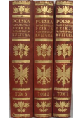 Polska jej dzieje i kultura  Tom I do III, 1927 r.