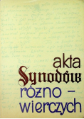 Akta Synodów Różnowierczych w Polsce  1550 - 1559