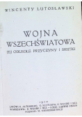 Wojna Wszechświatowa 1920 r.