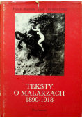 Teksty o malarzach 1890 1918