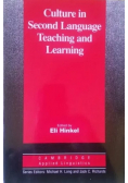 Culture in Second Language Teaching and Learning