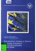 Szkolnictwo wyższe w Polsce na progu integracji z Unią Europejską