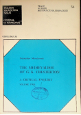 The Medievalism of G K Chesterton