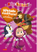 Masza i Niedźwiedź. Wesołe zadania z naklejkami