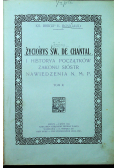 Życiorys św de Chantal 1914 r