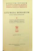 Liturgia Horarum Iuxta Ritum Romanum II