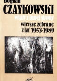 Wiatr z innej strony wiersze zebrane z lat 1953 - 1989