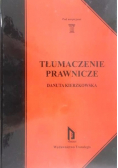 Tłumaczenie prawnicze