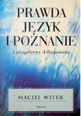 Prawda język i poznanie
