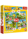 Puzzle 4w1 Przygody Pszczółki Mai