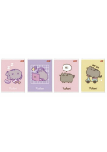 Zeszyt A5/60K kratka laminowany Pusheen (10szt)