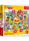 Puzzle 4w1 Super Zings Bohaterowie 4 TREFL