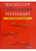 Macmillan Collocations Dictionary For learners of english