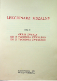 Lekcjonarz Mszalny Tom 5 Okres zwykły od 12 do 23 tygodnia zwykłego