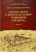 Geneza miast u dawnych ludów tureckich VII  XII w