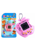 Zwierzątko elektroniczne tamagotchi kultowe różowe