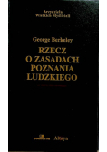 Rzecz o zasadach poznania ludzkiego