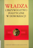 Władza i przywództwo polityczne w demokracji