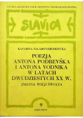 Poezja Antona Podbevska i Antona Vodnika w latach dwudziestych XX w
