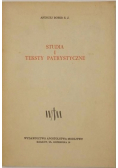 Studia i teksty patrystyczne