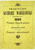 Praktyczny kucharz warszawski Reprint z 1926 r.