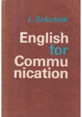 English for Communication