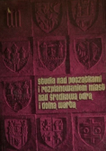 Studia nad początkami i rozplanowaniem miast nad środkową Odrą i dolną Wartą