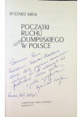Początki ruchu olimpijskiego w Polsce