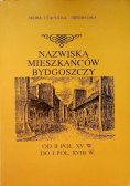Nazwiska mieszkańców Bydgoszczy