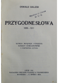 Przygodne Słowa 1912 .