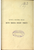 Historya Cudownego Obrazu Matki Boskiej Nieustającej Pomocy 1916r.