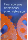 Finansowanie działalności przedsiębiorstw