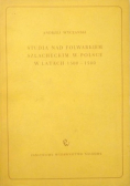 Studia nad folwarkiem szlacheckim w Polsce w latach 1500 1580