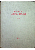 Słownik grecko polski tom II