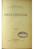 Szkice literackie 1901 r