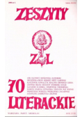Zeszyty literackie 70