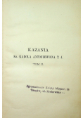Kazania Ks Karola Antoniewicza Tom II 1890 r