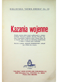 Kazania wojenne