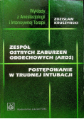 Zespół ostrych zaburzeń oddechowych ARDS postępowanie w trudnej intubacji