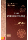 Sprawa operacyjnego rozpracowania